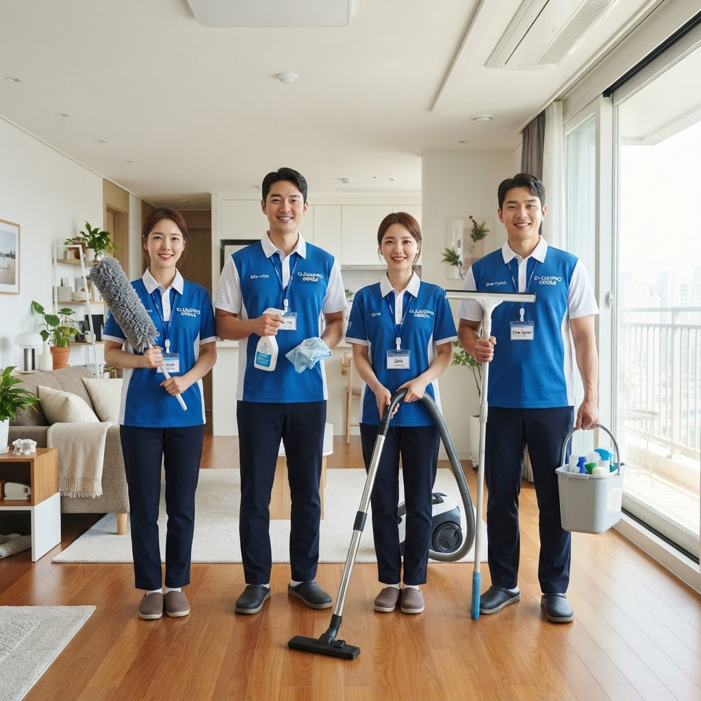 상가·사무실 청소 서비스 예시